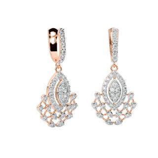 Janah Round Diamond Earrings